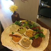 falafel Platte at Quartier Mayence in Mainz