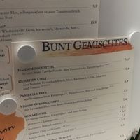 Speisekarte 4 at Quartier Mayence in Mainz