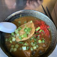 Vegetarian curry ramen - veganized at Ramen Kazama - Como Ave in Minneapolis