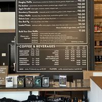   at Black Coffee and Waffle Bar in Fargo