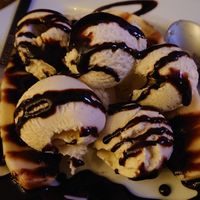 Banana Split at Old Corner in Gothenburg