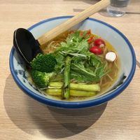 Vegan ramen. at Afuri - Granbury Park in Tokyo