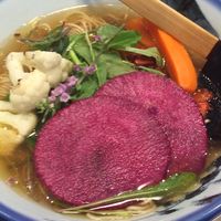 Rainbow Vegan Ramen at Afuri - Granbury Park in Tokyo