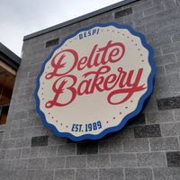 Sign at Despi Delite Bakery in Everett
