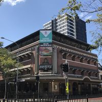 Outside view at The Fox Hotel in South Brisbane