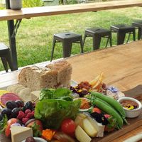 Vegan platter was amazing! at Loira Vines in Loira