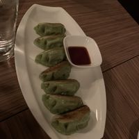 Veggie gyoza at Enso Sushi & Japanese Cuisine in Regina