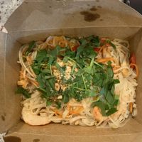 King pad Thai  at Loving Hut in Houston