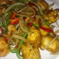Saigon crispy tofu at Loving Hut in Houston