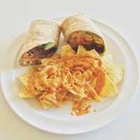 Heavenly wrap at Loving Hut in Houston