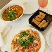 Vegan Shrimp?!?! at Loving Hut in Houston