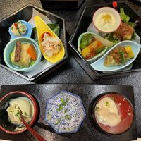 Tofu tasting menu  at Matsumura in Takasaki