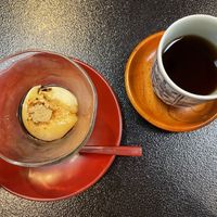 Tofu dessert with brown sugar syrup  at Matsumura in Takasaki