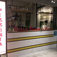 Outside the restaurant at L'Antica Pizzeria da Michele in Yokohama