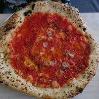Pizza marinara at L'Antica Pizzeria da Michele in Yokohama