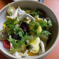 Lauwarm gegrilltes Gemüse at Leuchtendroter in Frankfurt