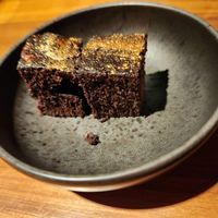 Chocolate cake at Leuchtendroter in Frankfurt