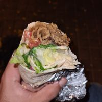 Seitan wrap at Yecla 33 in Valencia