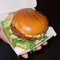 Sweet chilli burger at Yecla 33 in Valencia