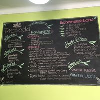 menu at Prasada in Cusco