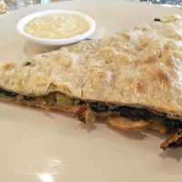 Vegan slice at Bean in the Woods in Ringwood