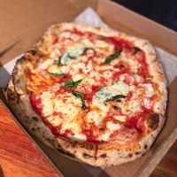 Margarita Pizza at Antica Forma in Moab