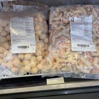 imitation shrimp  at Orii - Vegan and Vegetarian Market in Edmonton