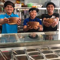 Smiley staff! at Kulay in Coron