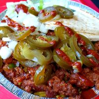 Beyond platter at The Halal Guys in Seoul