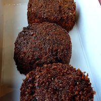 side falafel at The Halal Guys in Seoul