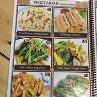 2019-12-16 menu map at Markintiny in Bangkok