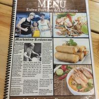 2019-12-16 start of menu map at Markintiny in Bangkok