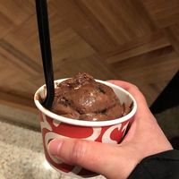 Dandelion Chocolate Hazelnut Cookies & Cream! Delish! at Downtown Disney - Salt & Straw in Anaheim