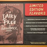 January 2025 flavors at Downtown Disney - Salt & Straw in Anaheim