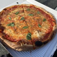 Vegan pizza  at Pizza Nation in Zurich