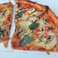 Pizza "Vegan Vegi" at Pizza Nation in Zurich