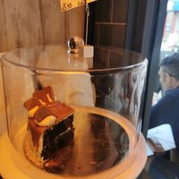 Vegan cake at Balance in South East London