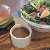 Impossible burger at Tarpon House in Fort Myers