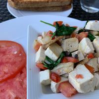 Tofu scramble at Tarpon House in Fort Myers