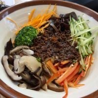 Vege bean paste noodle at Master Hsu 徐師傅 in Johor Bahru