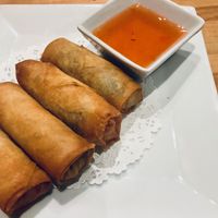 Spring rolls at Bangkok House Too in Moab