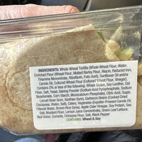 Napa Chickpea Wrap ingredients    at ORD - Farmers Fridge - T3 in Chicago