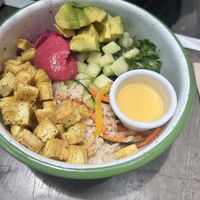 Vegan bowl (tofu)   at Smash Avocaderia y Cafe in Medellin