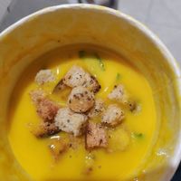 sopa at Smash Avocaderia y Cafe in Medellin