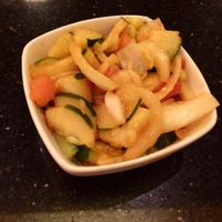 Asian salad at Chows Asian Bistro in Albuquerque