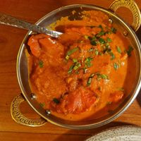 No chicken butter. Good but the texture is closer to fish at Amrit in Berlin