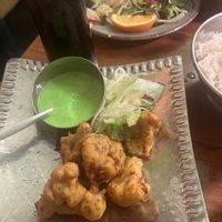 Chou fleur avec sauce verte   at Amrit in Berlin