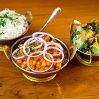 vegan Chana Amritsari at Amrit in Berlin