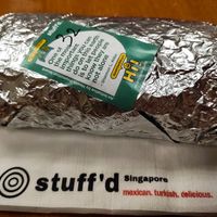 Huge serving size at Stuff'd - Jurong Point 2 in West Singapore