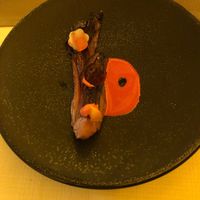 Great mushroom thing at La Table d'Adrien in Verbier